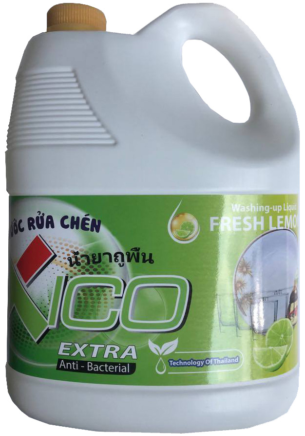 Nước rửa chén 3.6 kg chanh