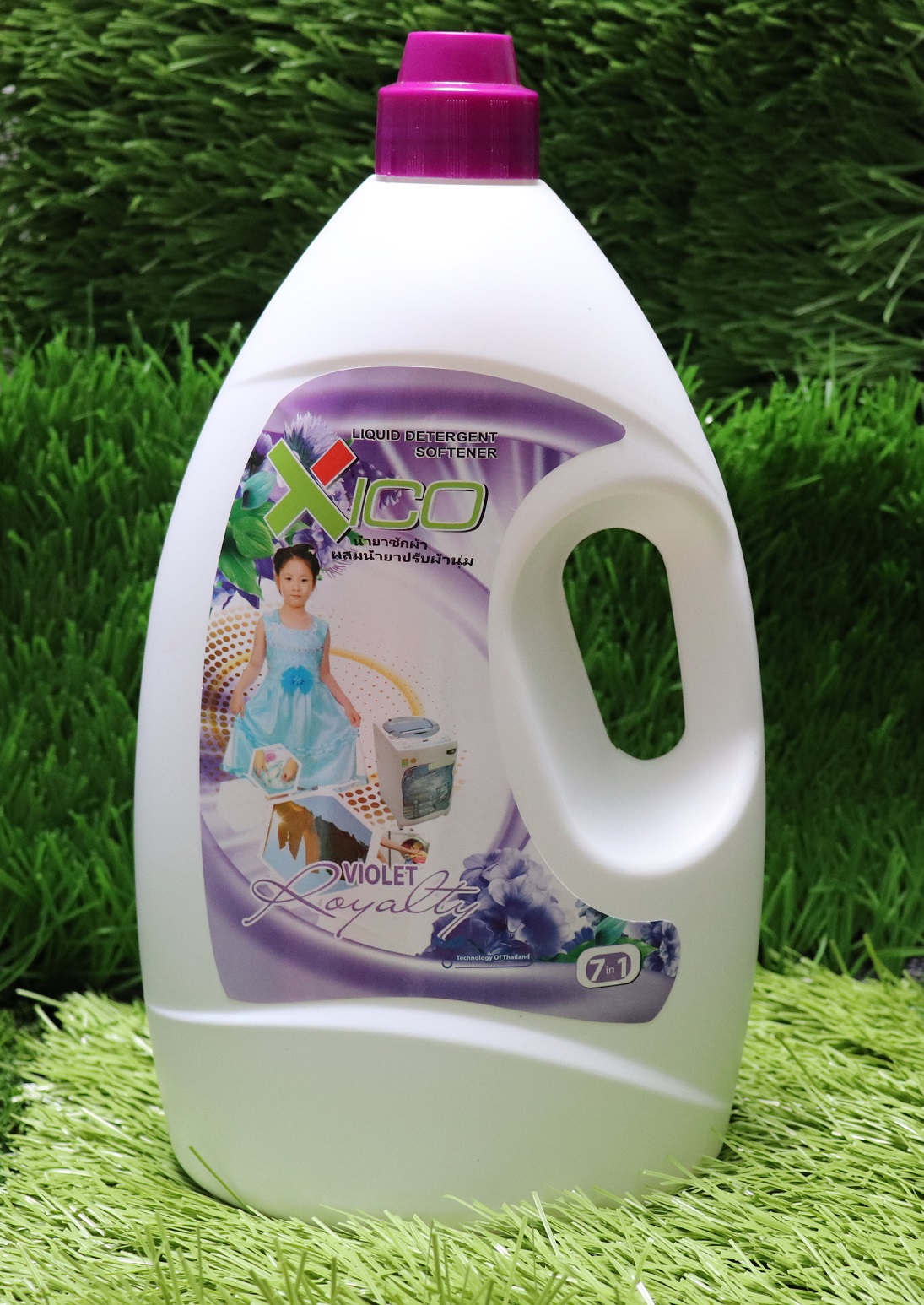 Giặt xả xico 1.8 kg tím