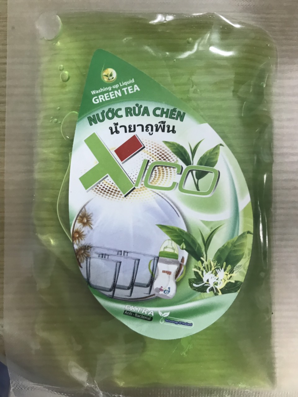 Rửa chén dùng thử trà